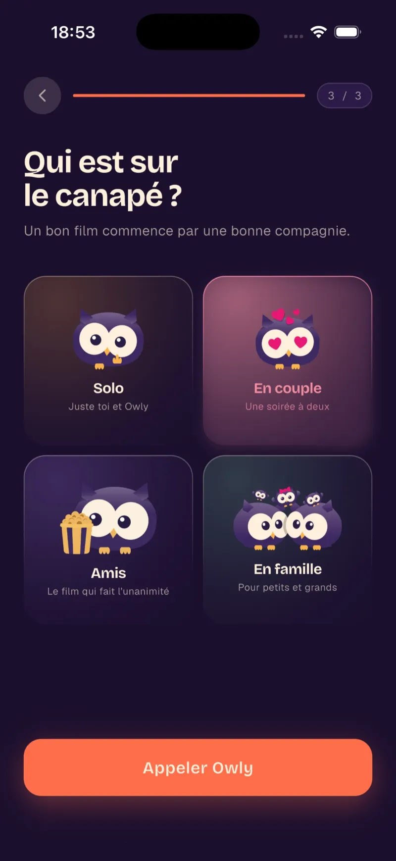 Qui est sur le canapé